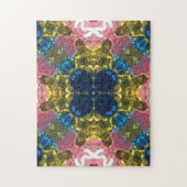 Unieke meerkleurige puzzel uitdaging (Verticaal)