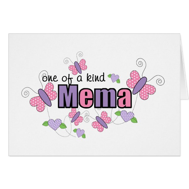 Unieke Mema (Voorkant Horizontaal)
