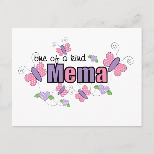 Unieke Mema Briefkaart (Voorkant)