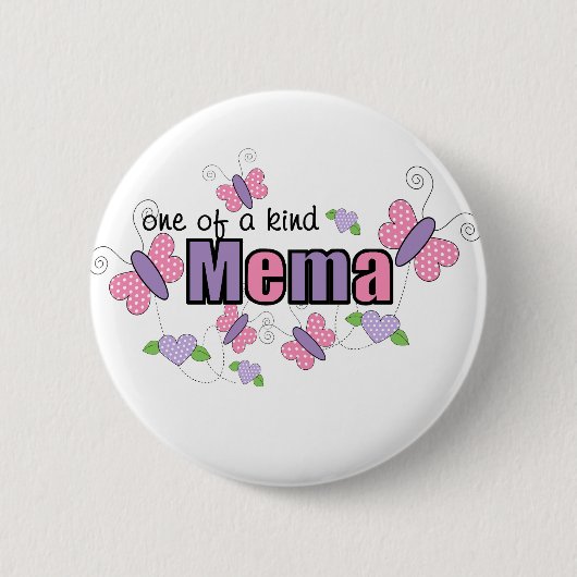 Unieke Mema Ronde Button 5,7 Cm (Voorkant)
