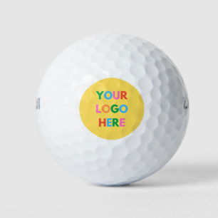 Unieke merknaam Promotion Company Business Logo Golfballen