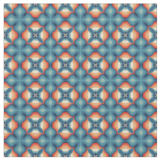 Unieke Mid Century Mod Colorful Fabric Stof