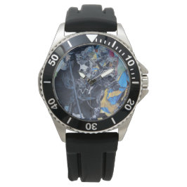 Unieke middeleeuwse ridders die op paarden jutten horloge