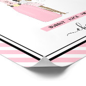 Unieke Mimosa Bar-teken Poster (Hoek)