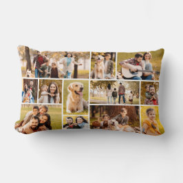 Unieke minimalistische fotocollage van 12 kussen