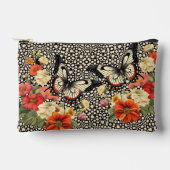 Unieke Mixed Media Bloemen Vlinders Etui (Voorkant)