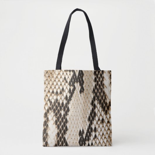 Unieke Mode Snakeskin-Canvas tas (Voorkant)
