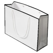 Unieke & moderne aangepaste logo boutique shopping groot cadeauzakje (Achterkant Gekanteld)