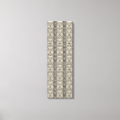 Unieke moderne Abstracte geometrische pixelpatrone Canvas Afdruk (Voorkant)