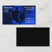 Unieke moderne auto visitekaartje (Voorkant / Achterkant)