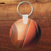 Unieke moderne basketbal artwork Sleutelhanger (Voorkant)