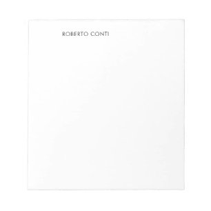 Unieke Moderne Eenvoudige Minimalist Notitieblok