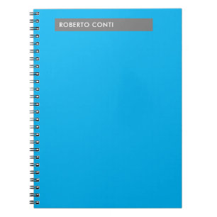 Unieke Moderne Eenvoudige Minimalistische Naam Notitieboek