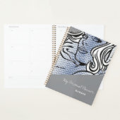 Unieke moderne eigentijdse planner voor haar (Display)