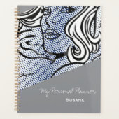 Unieke moderne eigentijdse planner voor haar (Voorkant)