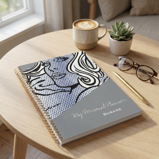 Unieke moderne eigentijdse planner voor haar