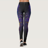 Unieke, moderne en duizelingwekkende Ultraviolet a Leggings (Achterkant)