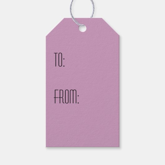 Unieke, moderne kerstcadeauLabel Cadeaulabel (Voorkant)