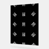 Unieke moderne Logo Pattern Sjabloon | Black Acryl Bord (Hoek)