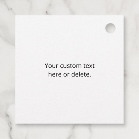 Unieke moderne Logo Pattern Sjabloon | Black Bedankjes Labels (Achterkant)