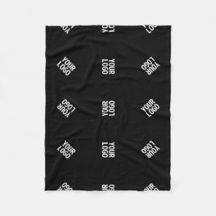 Unieke moderne Logo Pattern Sjabloon   Black Fleece Deken