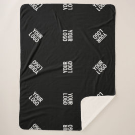 Unieke moderne Logo Pattern Sjabloon | Black Sherpa Deken