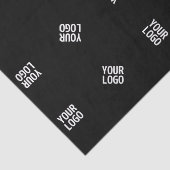 Unieke moderne Logo Pattern Sjabloon | Black Tissuepapier (Detail)