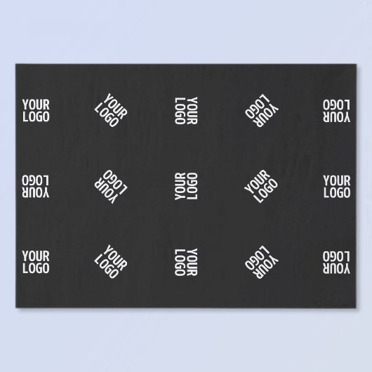 Unieke moderne Logo Pattern Sjabloon | Black Tissuepapier