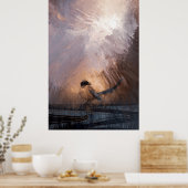 Unieke moderne Māori Art Poster (Keuken)