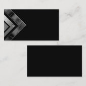 Unieke, moderne metalen professionele Visitekaartj Visitekaartje (Voorkant / Achterkant)