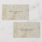 Unieke, moderne, minimale wanddikte in eenvoudige  visitekaartje (Voorkant / Achterkant)