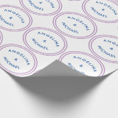 Unieke moderne minimalistische gewoon cadeaupapier (Hoek)