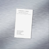 Unieke, moderne minimalistische magnetisch visitekaartje (Voorbeeld)