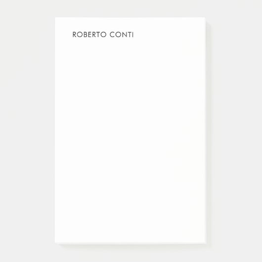 Unieke, moderne minimalistische post-it® notes (Voorkant)