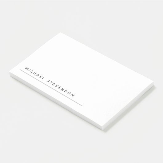 Unieke moderne minimalistische vlakte bij elke gel post-it® notes (Schuin)