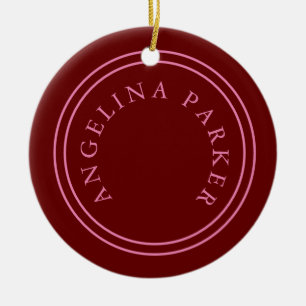 Unieke moderne minimalistische vlakte keramisch ornament