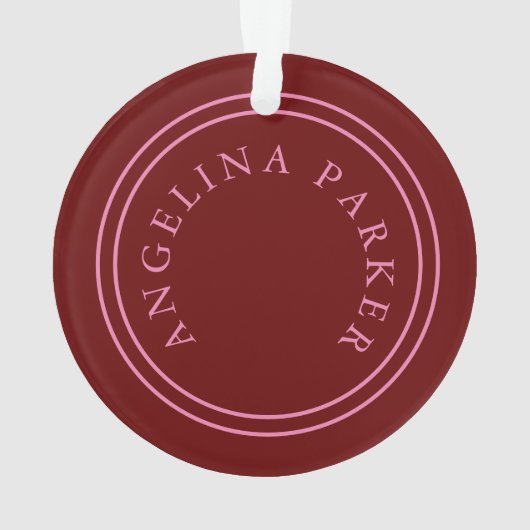 Unieke moderne minimalistische vlakte ornament (achterkant)