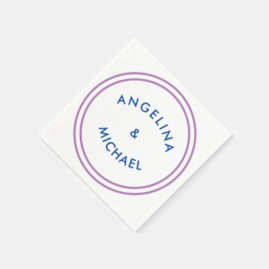 Unieke moderne minimalistische vlakte servet (Hoek)