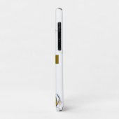 Unieke moderne monogram initiële naam gepersonalis Case-Mate iPhone case (Achterkant/links)