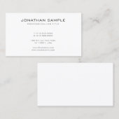 Unieke, moderne, mooie wolplaat visitekaartje (Voorkant / Achterkant)