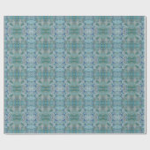 Unieke moderne one of a kind Abstracte kunst desig Cadeaupapier (Vlak)