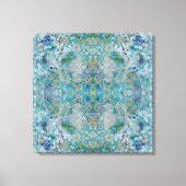 Unieke moderne one of a kind Abstracte kunst desig Canvas Afdruk (Voorkant)