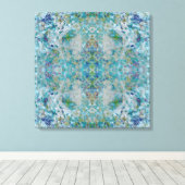 Unieke moderne one of a kind Abstracte kunst desig Canvas Afdruk (Insitu (Houten vloer))