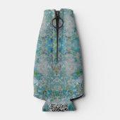 Unieke moderne one of a kind Abstracte kunst desig Flesjeskoeler (Achterkant)