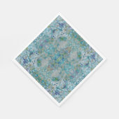 Unieke moderne one of a kind Abstracte kunst desig Servet (Hoek)