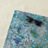 Unieke moderne one of a kind Abstracte kunst desig Strandlaken (In situ)