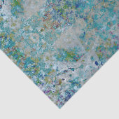 Unieke moderne one of a kind Abstracte kunst desig Tissuepapier (Detail)