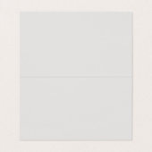 Unieke, moderne platina grijs stijlvolle minimalis visitekaartje (Binnenkant ongevouwen)