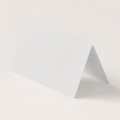 Unieke, moderne platina grijs stijlvolle minimalis visitekaartje (Achterkant)