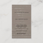 Unieke Moderne Professional House Home Sjabloon Visitekaartje (Achterkant)